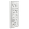 Stupell Industries Then Sings My Soul Religious, 10" x 24" - 3 of 4