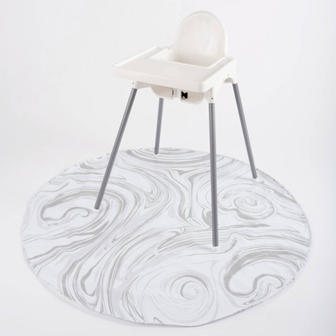 High chair best sale floor cover