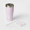 30oz Stainless Steel Straw Tumbler - Embark™ - 2 of 3
