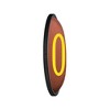 College Football Pigskin Design Oval Slimline Lighted Wall Sign - 3 of 4
