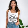 Simply Sage Market Women's Lake Like Circle Racerback Tank - 2 of 4