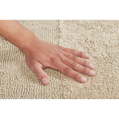Granada Sand 20" x 20" Cotton Tufted Contour Bath Rug