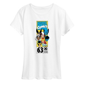 Women's - Marvel - X Men Heads Short Sleeve Graphic T-Shirt - 1 of 4