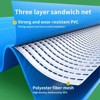 Racxily Inflatable Swimming Pool 244*63 inch, Butterfly Design Coil Mesh Above Ground Pool for Adults Kids, Outdoor Backyard Water Fun - 4 of 4