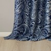 Kumasinova 2PCS Paisley Jacquard Faux Silk Curtain Panel,Window Curtains with Light Filtering,Rod Pocket/Back Tab,OEKO-TEX Certified - 4 of 4