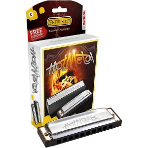Hohner 572 Hot Metal Harmonica - 1 of 4