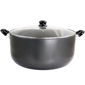 Better Chef for Professional Results 24 Quart Heavy Gauge Aluminum Dutch Oven in Granite Grey - 1 of 4