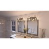 Urban Ambiance Luxury Vintage Bathroom Vanity Light,  8.375"H x 23.375"W,  Brushed Nickel Finish, UHP2722 - 2 of 4