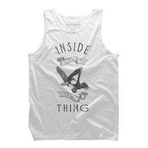 Men's Design By Humans Inside All Of Us Is A Wild Thing By magdadesign Tank Top - 1 of 3