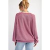 Women's Mineral Washed Sweater - Easel - 2 of 3