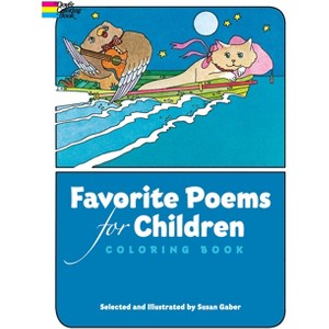 Favorite Poems for Children Coloring Book - (Dover Classic Stories Coloring Book) (Paperback) - 1 of 1