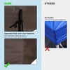 Yescom 137"x137" Gazebo Top Replacement for 2Tier Fit for Y005115T10 Gazebo Cover Patio Garden Outdoor Party Yard Coffee - 4 of 4