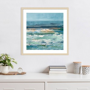 Amanti Art Pacific Whitecaps II by Ethan Harper Framed Wall Art Print - 1 of 4