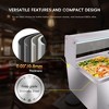 3-Pan Commercial Food Warmer,3 x 12QT Electric Steam Table, 1500W Professional Countertop Stainless Steel Buffet Temp Control for Catering - 4 of 4