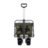 JUJABU Foldable Outdoor Cart with Large Wheels for Beach, Garden, Park, and Camping - 2 of 4