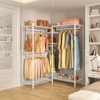 VIPEK Classic L6 Heavy Duty Clothes Rack L Shape Clothing Rack 5-Tier Wire Garment Rack Freestanding Closet, Max Load 850LBS - 2 of 4