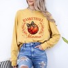 Simply Sage Market Women's Coquette Basketball Mama Long Sleeve Garment Dyed Tee - 2 of 4