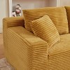 VASIP L-Shaped Left Lounge Chair Cloud Sectional Modular Sofa with Deep Seat,  for Living Room, Apartment, Bedroom No Assembly Required,Black - 3 of 4