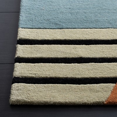 Safavieh Rodeo Drive 4' Square Multicolor Wool Area Rug