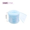 Unique Bargains Gift Wrapping Wide Sheer Wired Pastel Shimmer Iridescent Chiffon Ribbons 1 Pc - 2 of 4