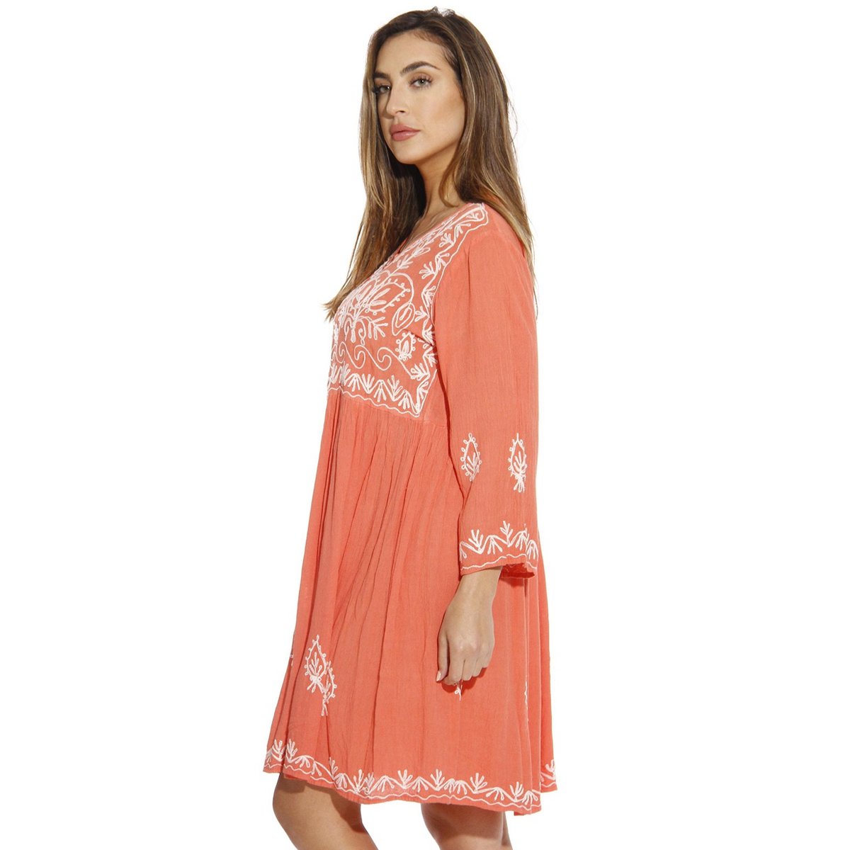 Женские платья Riviera Sun Women's Tunic Dress - Bohemian Style Beachwear for Comfortable and Stylish Summer Days — фото 2