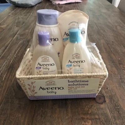 Aveeno baby daily bathtime solutions store gift set