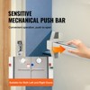 VEVOR Push Bar Door Locks, Carbon Steel Panic Bars for Exit Doors, with Exterior Lever and 3 Keys, Push Bar Panic Exit Device Door Hardware,Silver - 4 of 4