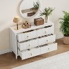 6 Drawer Dresser - 48" Wide Modern Chest of Drawers with Metal Handle, Dresser TV Stand, Wood Drawer Organizer for Bedroom, Living Room, Hallway - 2 of 4