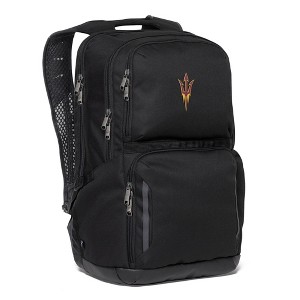 NCAA Arizona State Sun Devils 17" MVP Backpack - Black - 1 of 3
