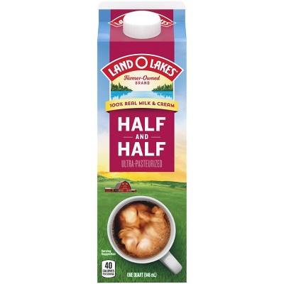 Land O Lakes Half &#38; Half - 1qt