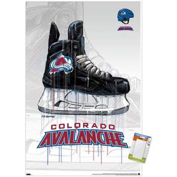 Trends International NHL Colorado Avalanche - Drip Skate 21 Unframed Wall Poster Prints
