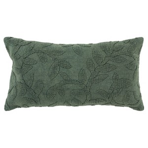 Botanical Throw Pillow Cover - Rizzy Home - 1 of 4