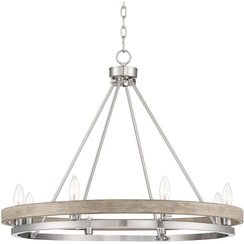 Possini Euro Design Tiller Champagne Satin Silver Pendant