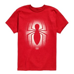 Boys' - Marvel - Spider-Man Logo Graffiti Short Sleeve Graphic T-Shirt - 1 of 3