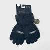 London Fog Boy's Black Ski Gloves - Winter Sports Snow Gloves with Velcro Closure and Reinforfced Grip for Kids (4-6 Years) - 2 of 4
