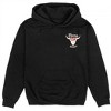 Mens Coors Banquet Rodeo Horns Logo Front and Back Print Hoodie - 2 of 4
