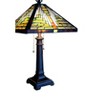 Chloe Lighting Tiffany-style 2 Light Mission Table Lamp 14" Shade - 3 of 4