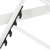 Maggift Patio Chaise Lounges Set of 2, Adjustable Outdoor Lounge Chairs for Pool, Deck, Beach,, White, 77.56"*25.2"*11.8" - 3 of 4