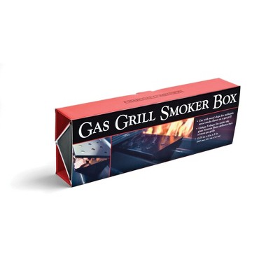 Charcoal Companion Large Black Nonstick Metal V-Shaped Smoker Box