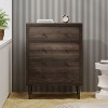 NicBex 4 Drawer Dresser Modern Storage Dressers Organizer with Wood Legs for Bedroom,Living Room - 2 of 4