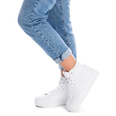 Женские кроссовки Refresh Shoes Refresh Women's Canvas High-Top Sneakers 170825 - White, 9 — фото 3