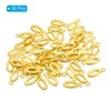Unique Bargains Metal Bulk Elegant DIY Crafts Jewelry Making Initial Pendants 50 Pcs - 3 of 4