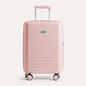 Bagsmart Carry On Getaway 20" GlideTech Wheels Expandable Carry-On Luggage Hardside Suitcase - 1 of 4