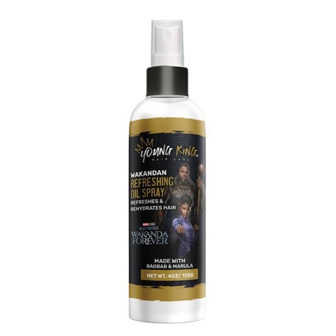 Young King Hair Care Black Panther Curl Oil Refreshing Spray - 4oz - image 1 of 4