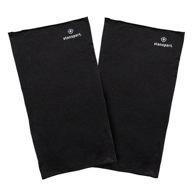 Stansport Microfiber Neck Gaiter  - Dark Grey - 2 Pack