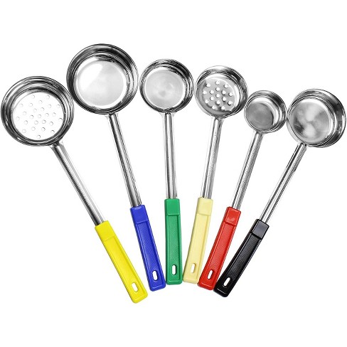  Portion Control Serving Spoons - (8 Piece Set