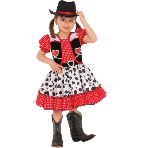 Little girl cowgirl costume best sale