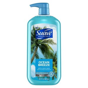 Suave Essentials Gentle Body Wash Ocean Breeze - 30 fl oz - 1 of 4