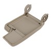 Unique Bargains Center Console Box Cover Armrest Leather for BMW M3 318i 330i 325i 323i 98 Beige - 4 of 4