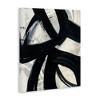 Stupell Industries Dynamic Modern Black Paint Strokes Bold Abstract Canvas Art, 30" x 40" - 2 of 4
